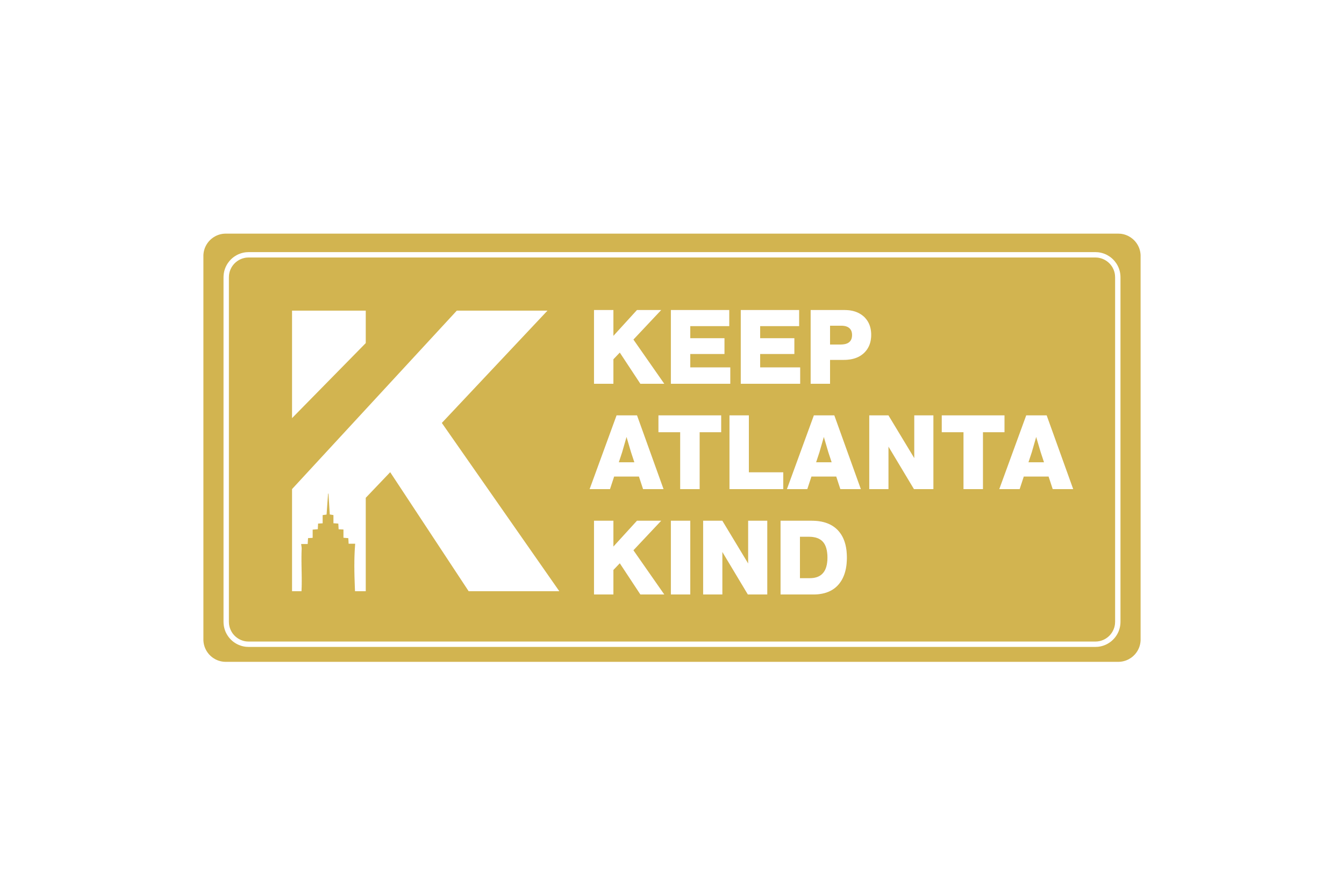 Keep Atlanta Kind Stickers
